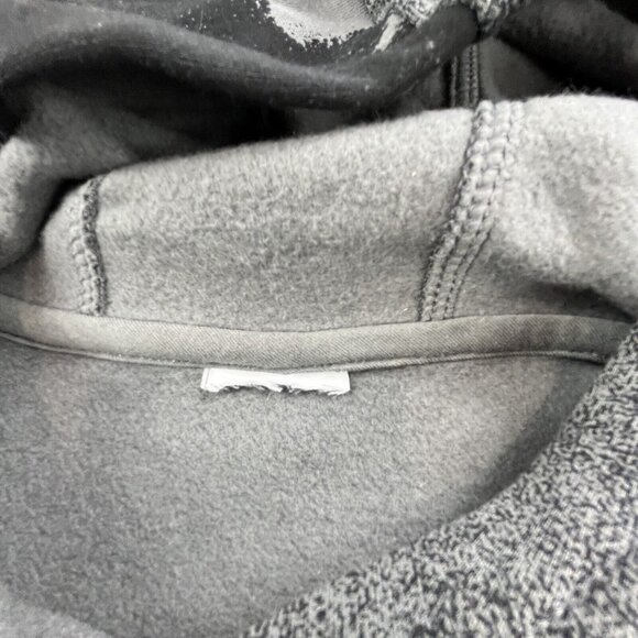 Nike Women's Hoodie Black Medium Paint Splatter Tie Dye Camo Bleed Grunge Vibe - Picture 7 of 9